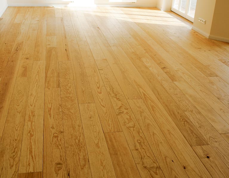 Pitchpine Diele Verlegung